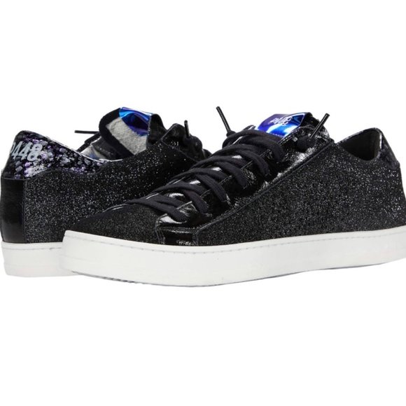 P448 John-W BLK/PAT, Size 36